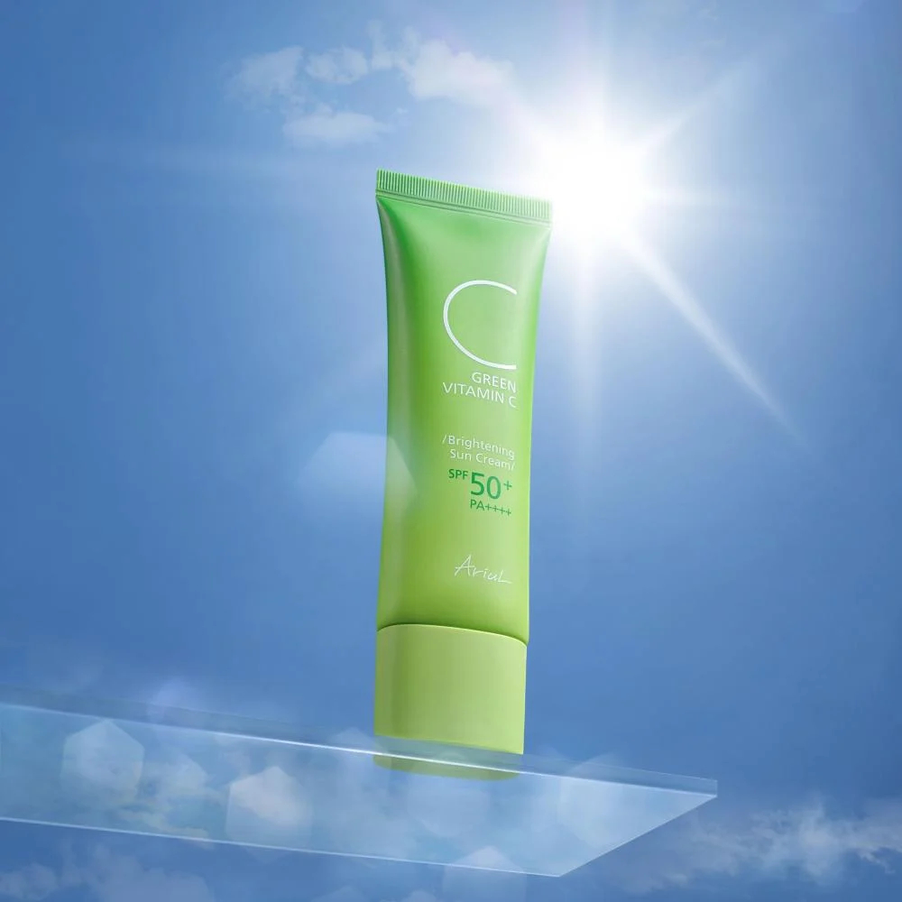 [ครีมกันแดดวิตมินซี] ARIUL Green Vitamin C Brightening Sun Cream SPF50+ PA++++ 50ml.