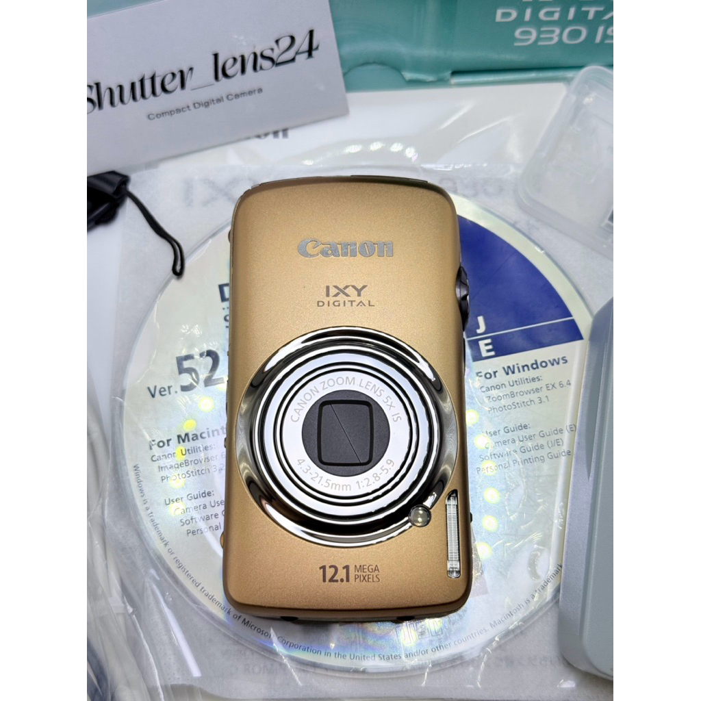 Canon IXY 930is & Ixus 200is