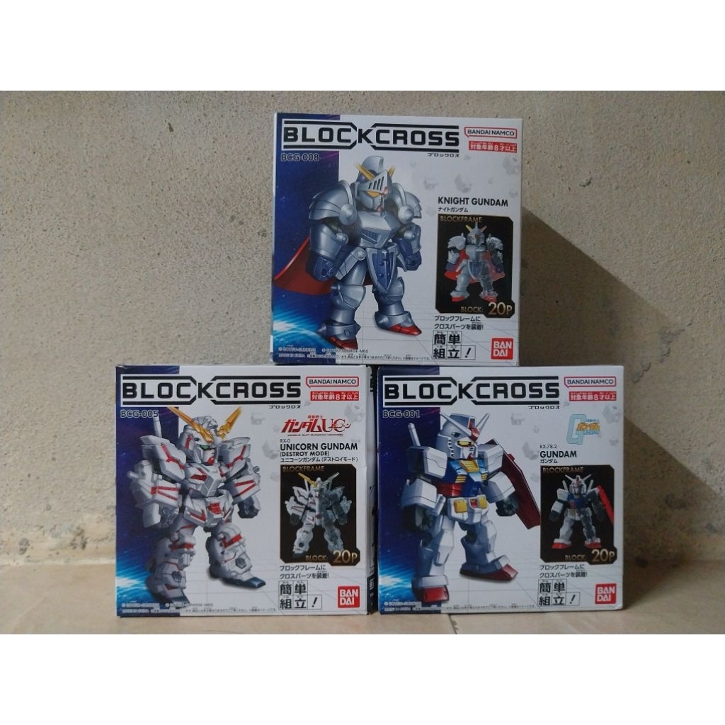 BLOCK CROSS GUNDAM (มือ 1)