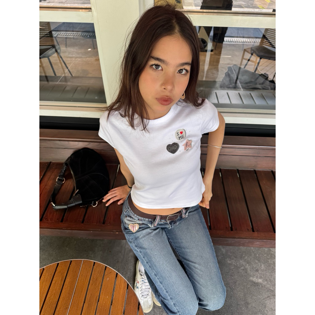 Pin(e) for your heart baby tee | Roam.bkk 🏛️