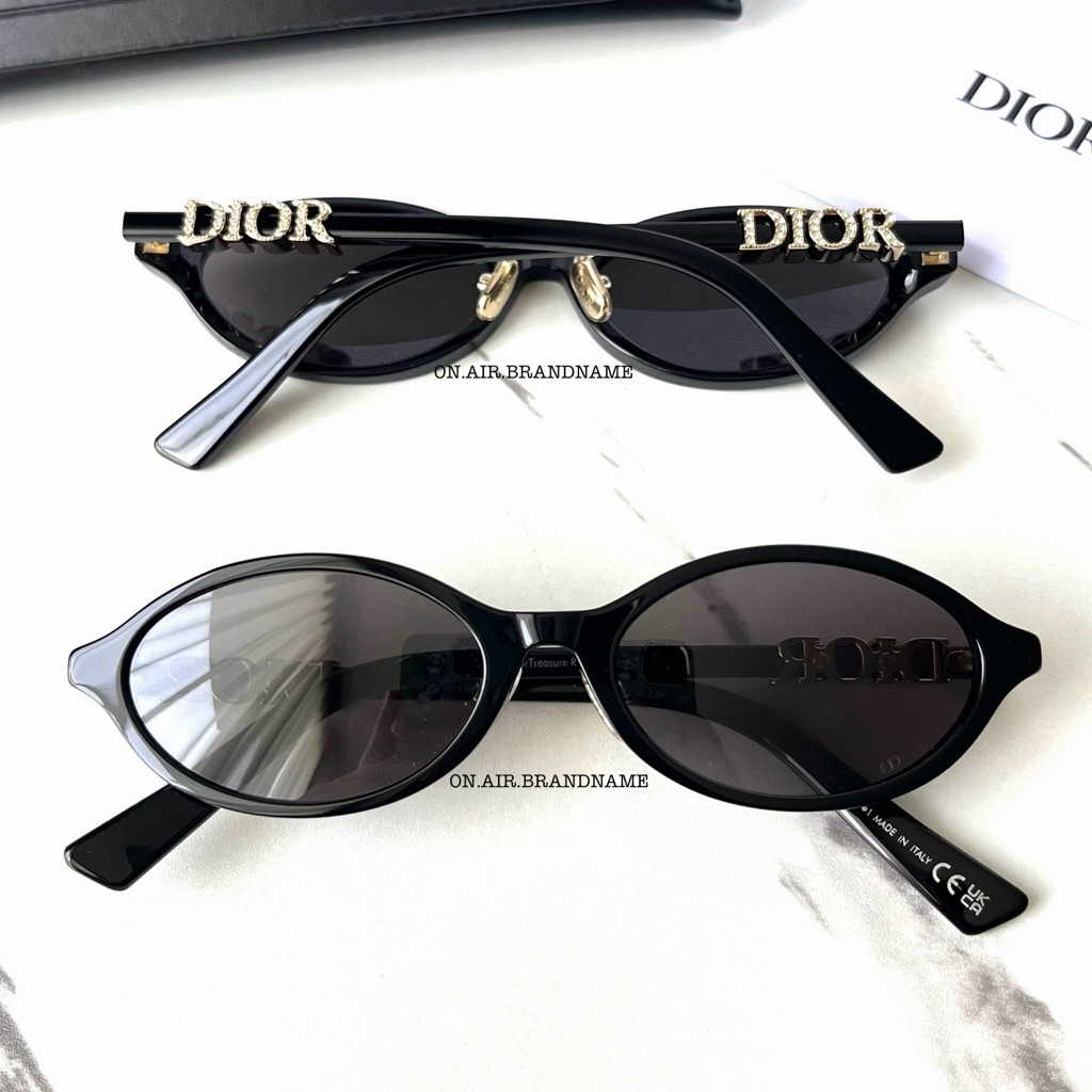 New dior DiorTreasure R1F sunglasses แว่นกันแดด คอลใหม่ รุ่นฮิตสุดๆ DiorTreasure