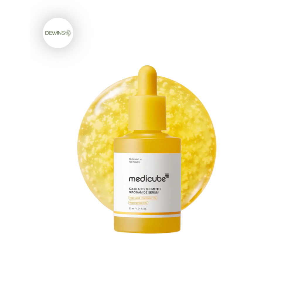 MEDICUBE Kojic Acid Turmeric Niacinamide Serum 30mL เมดิคิวบ์ โคจิก แอซิด เทอร์เมอริค ไนอาซินาไมด์ เซรั่ม