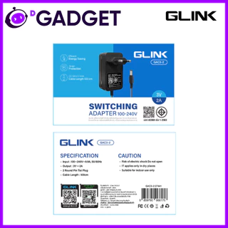 GLINK GAC Series Adapter AC/DC 3-12V 1A-5A หัว 3.5x1.35mm 5.5x2.1mm Power Supply CCTV กล้องวงจรปิด Router มอก.ประกัน 2ปี