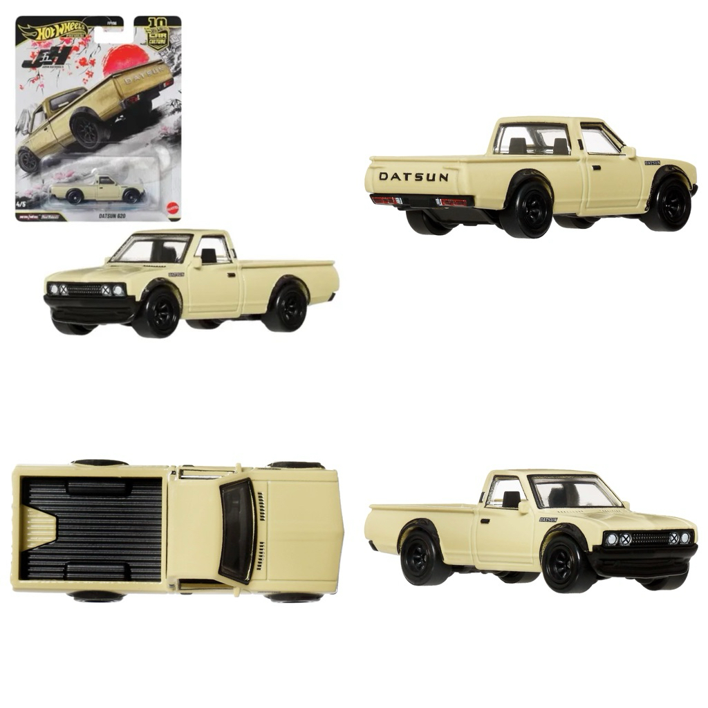 Hot Wheels Car Culture Japan Historics 5 - Datsun 620 - Diecast Car( japan lot)