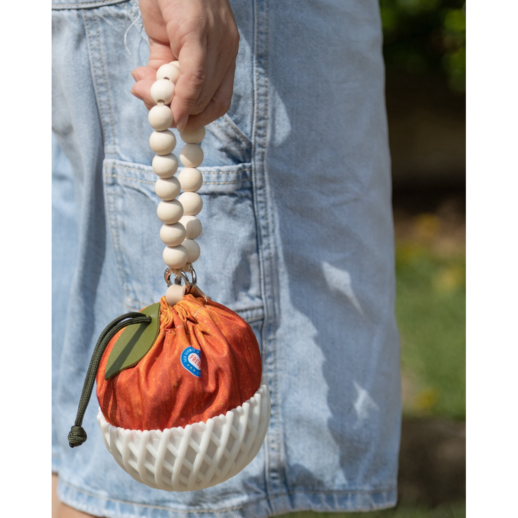 Apple In Fruit Foam Net Wrist Pouch