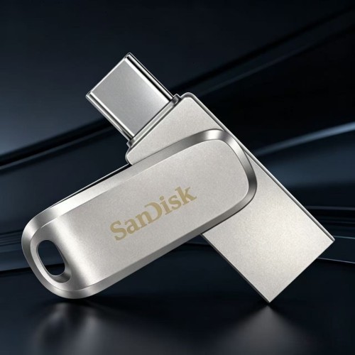 SanDisk Ultra Dual Drive Luxe USB Type-C 32GB 64GB 128GB 256GB (SDDDC4) แฟลชไดรฟ์ Flashdrive iPadPro