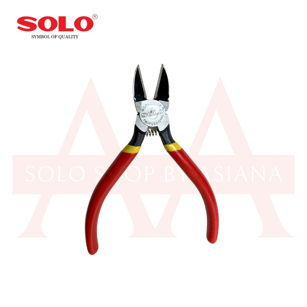 Solo No.A 725-5" คีมตัดแต่งพลาสติก (CR-V) โซโล