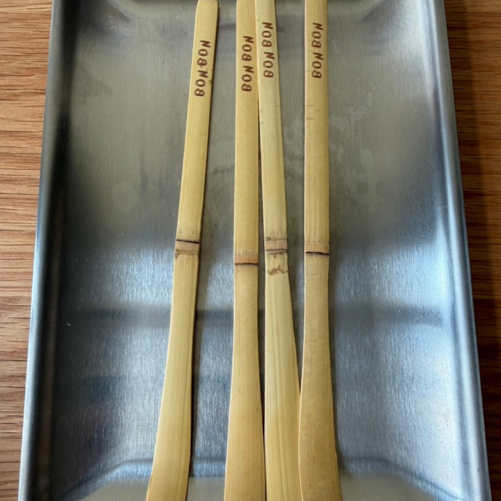 BON BON projects -  Bamboo matcha spoon - ช้อนไม้ไผ่ตักมัทฉะ