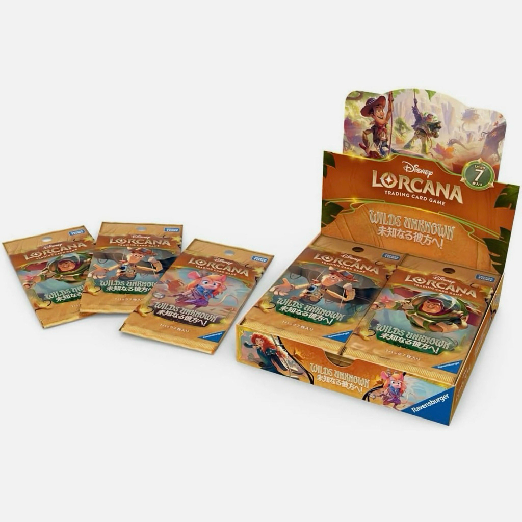 (แบบซอง-ยอน110) JP Ver. Lorcana Wild Unknown