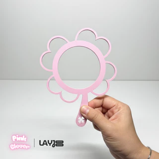 LAYJOO เคสตะแกรงร่อนมัทฉะโคลเวอร์นำโชค Pink Clover Matcha Sifter Frame