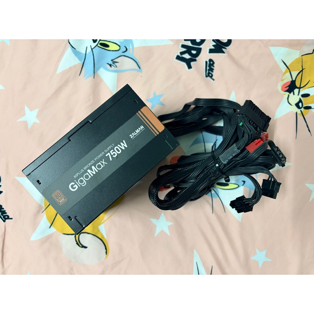 (มือสอง)PSU ZALMAN GIGAMAX 750W 80+ ทองแดง มีแต่ตัว ใช้งานปกติ