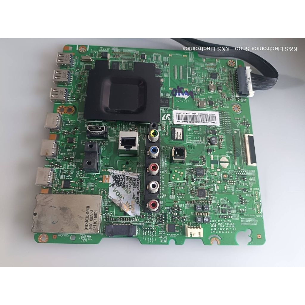 Mainboard Samsung UA55F7100DK พาร์ท BN94-06789D , BN94-06188X อะไหล่แท้/ของถอดมือสอง รับประกันสินค้า