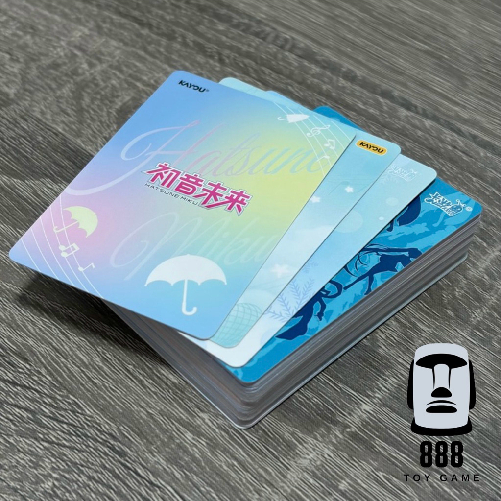 [Hatsune Miku Kayou] การ์ดฮัตสึเนะ มิกุ สุ่มระดับต่างๆ เริ่มต้นใบละ 1 บาท