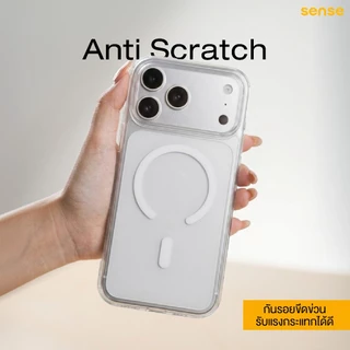 SENSE เคสใสกันรอยขีดข่วน รุ่น Anti-Scratch magnet for iPhone