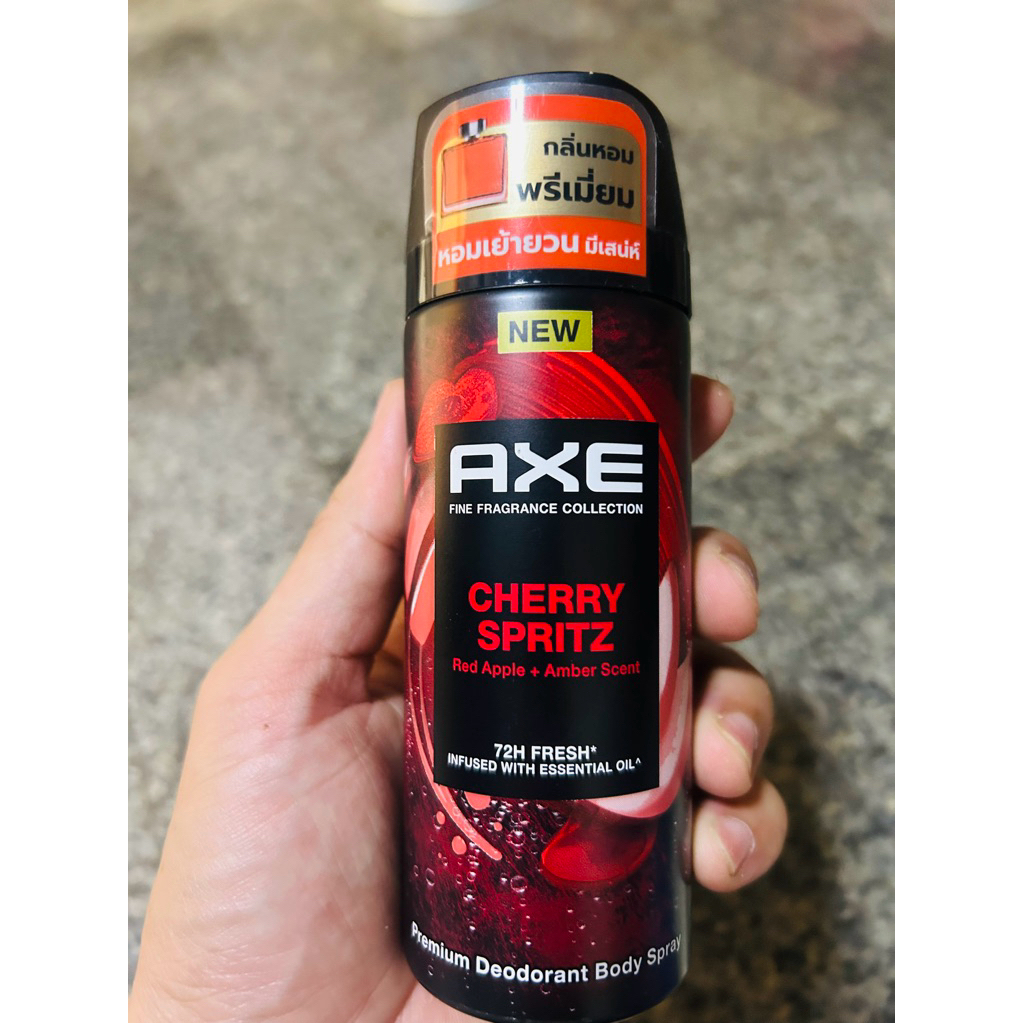 axe สเปรย์น้ำหอมระงับกลิ่นกาย cherry spritz