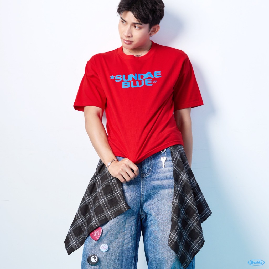 DADDYCLUB | Sundae Blue T-shirt เสื้อยืด สุดเท่