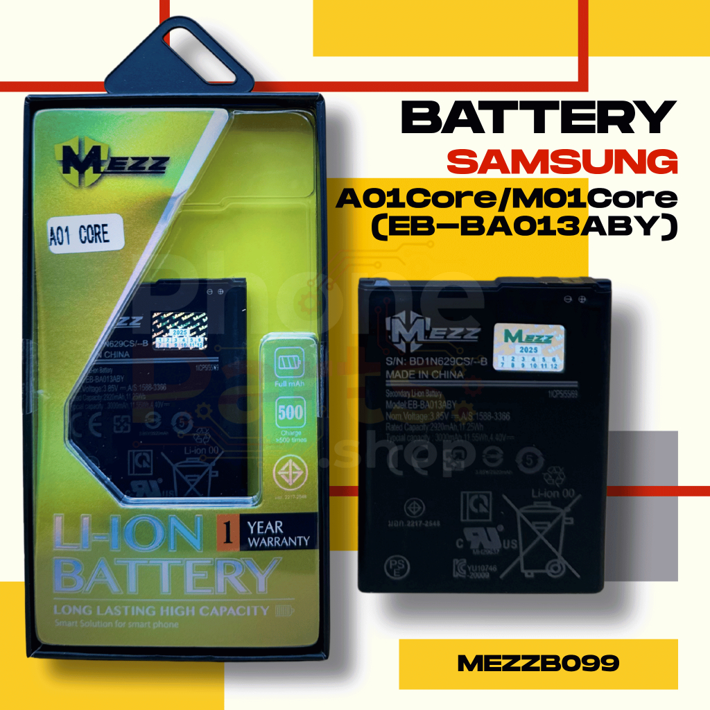 แบตเตอรี่ Battery Samsung A01Core/M01Core(EB-BA013ABY)