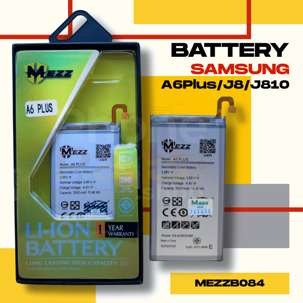 แบตเตอรี่ Battery Samsung A6Plus/J8/J810