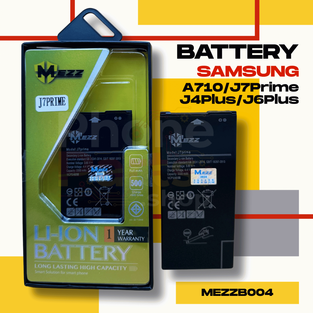แบตเตอรี่ Battery Samsung A710/J7Prime/J4Plus/J6Plus