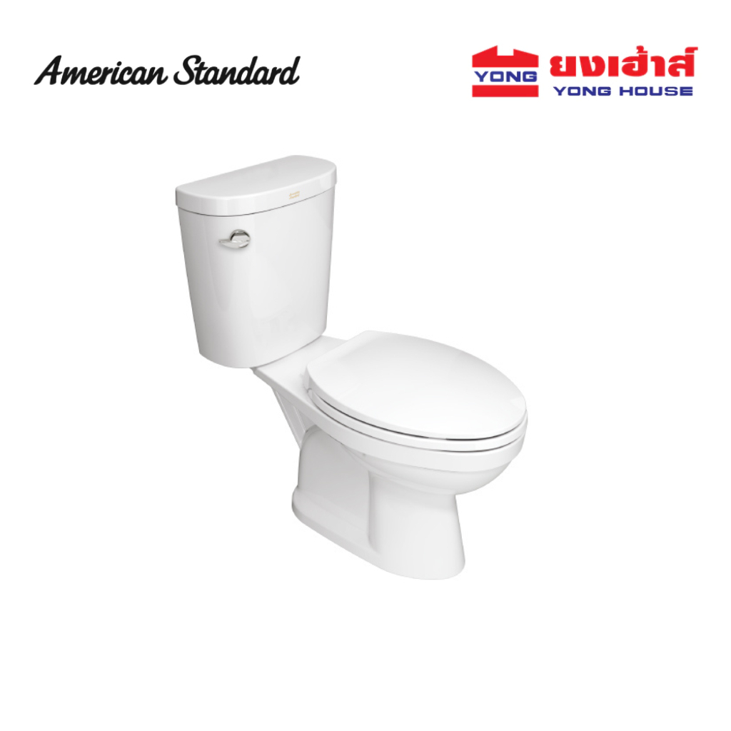 AMERICAN STANDARD สุขภัณฑ์ 2ชิ้น รุ่น TF-2697SCW-WT-0 ฝาซอฟ และ TF-2697NW-WT-0 ฝาธรรมดา ขนาด 4.5L กด