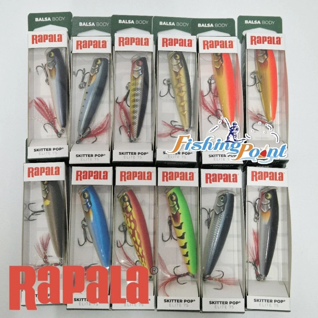 เหยื่อปลอม RAPALA SKITTER POP ELITE 75