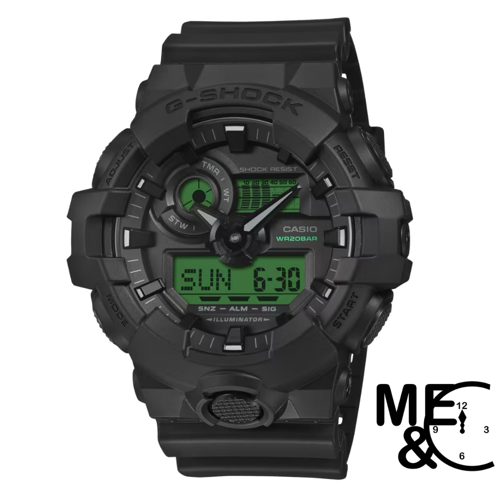 CASIO G-SHOCK GA-700BEG-1ADR ของแท้ ประกันศูนย์ CMG