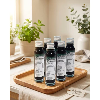 (6 ขวด) น้ำมันเขียวย่านาง สหายฤทธิ์เย็น 25 ml.