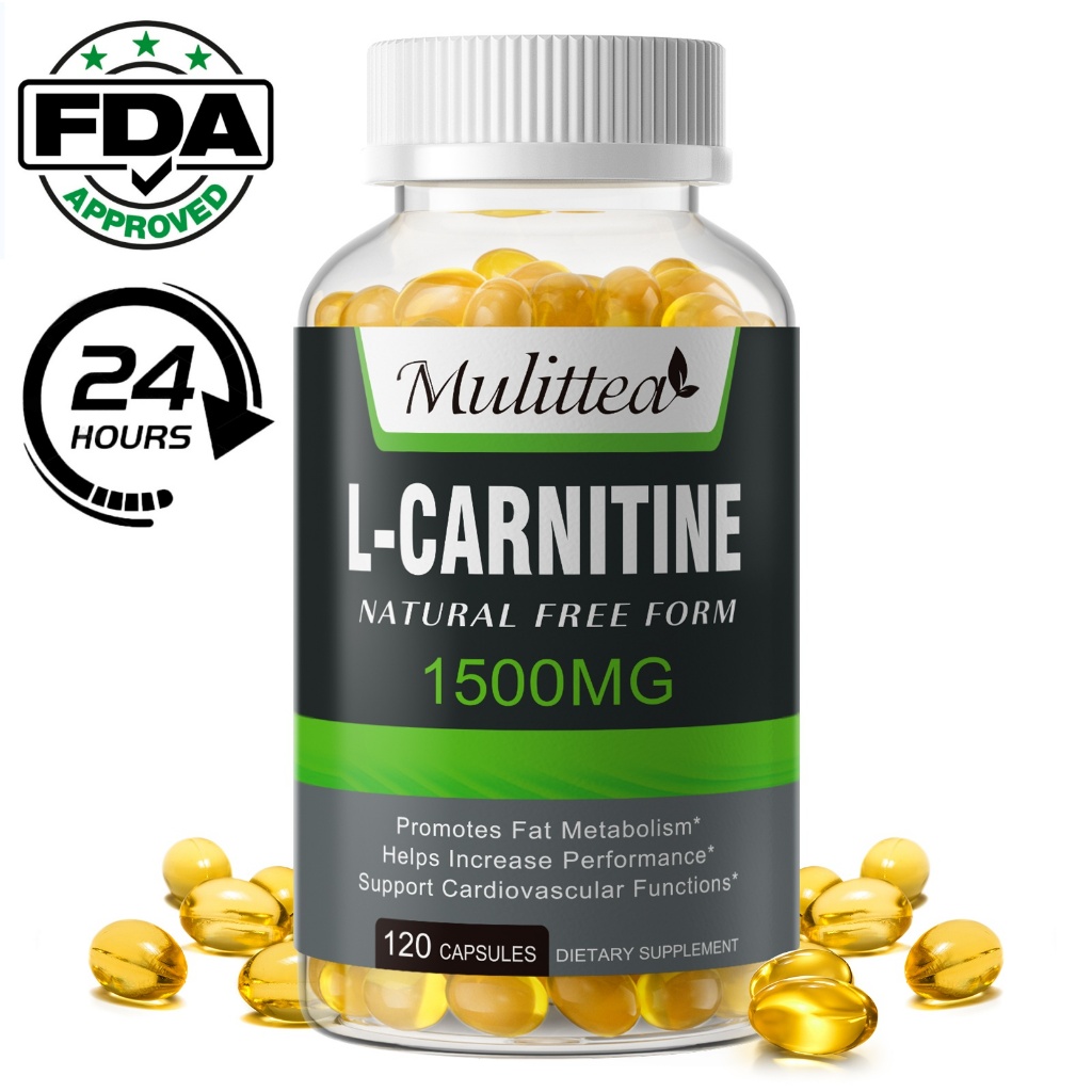 Mulittea L-Carnitine แอลคาร์นิทีน อาหารเสริมลดน้ำหนัก เผาผลาญไขมัน สำหรับผู้ที่ต้องการควบคุมรูปร่าง