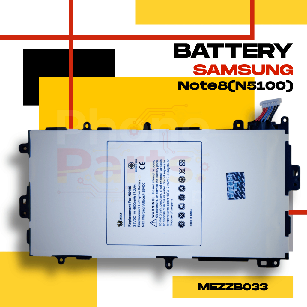 แบตเตอรี่ Battery Samsung Note8(N5100)