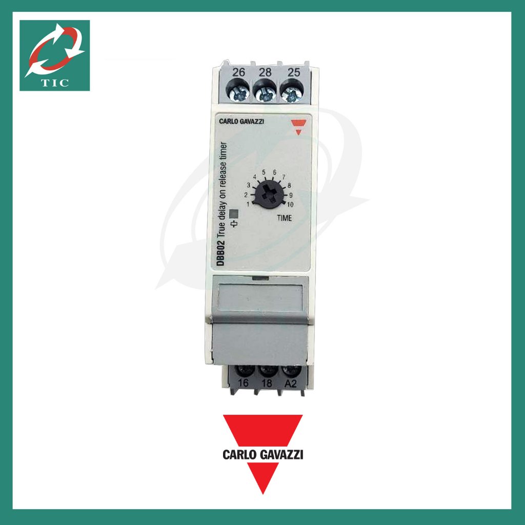นาฬิกาตั้งเวลาแบบแอนาลอก รุ่น DBB02-DM24 ยี่ห้อ Carlo Gavazzi