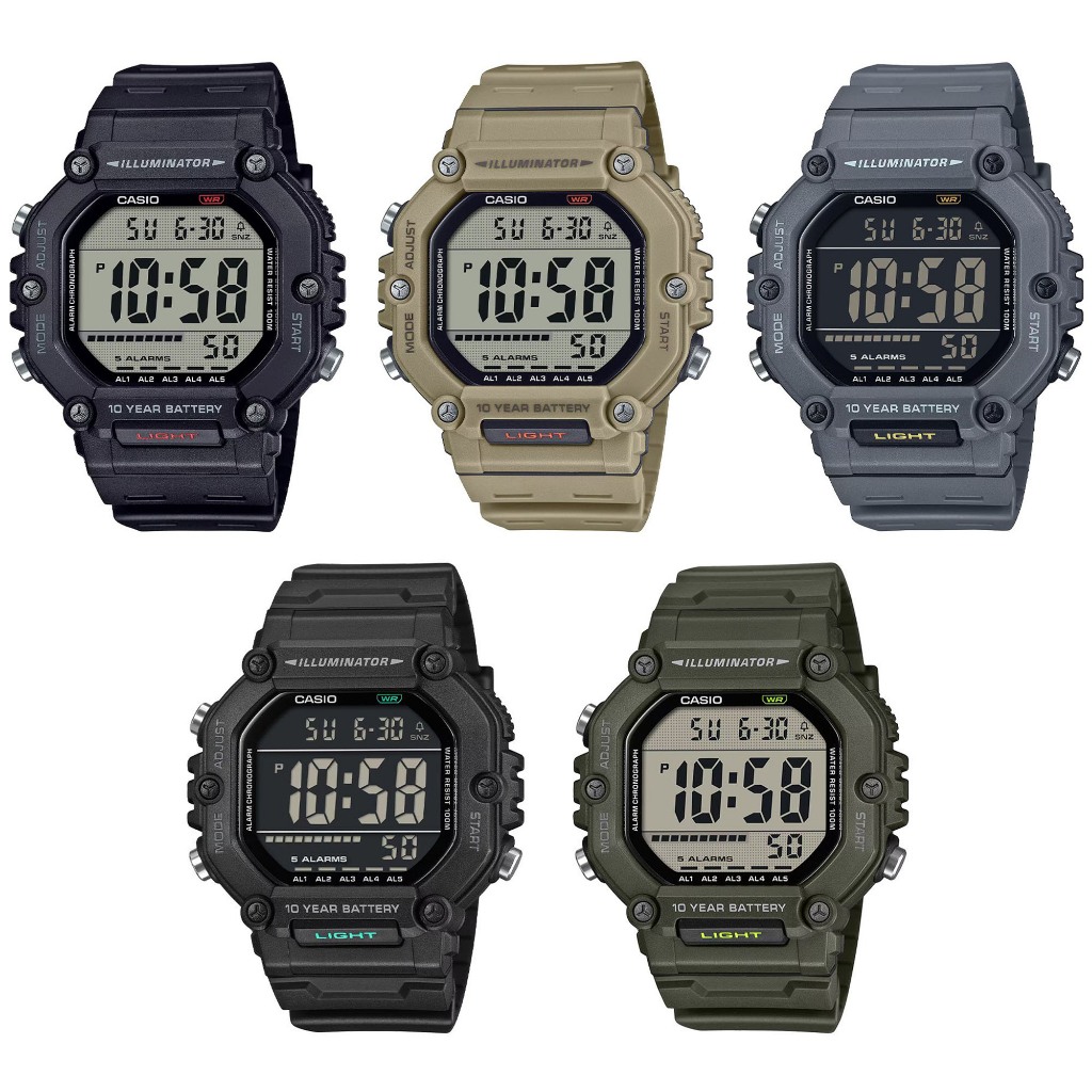 Casio Standard รุ่น AE-1600,AE-1600H,AE-1600HX(AE-1600H-1A,AE-1600H-5A,AE-1600H-8B)