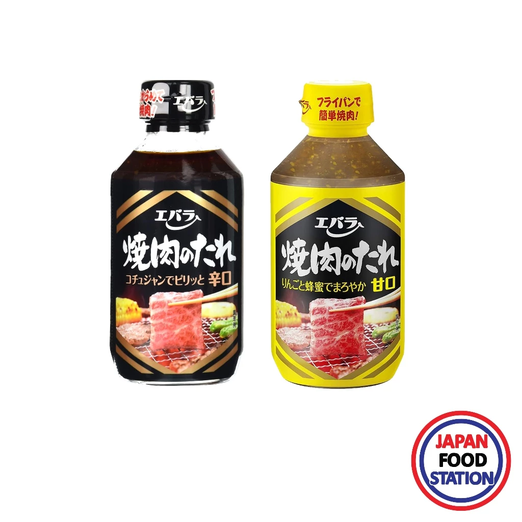 EBARA SAUCE YAKINIKU NO TARE KARAKUCH(18) / AMAKUCHI(3655) 300G ซอสปรุงรส JAPANESE SAUCE