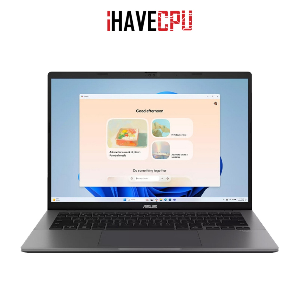 โน้ตบุ๊ค (notebook) iHAVECPU ASUS VIVOBOOK S14 S3407CA-LY530WA (MATTE GRAY)