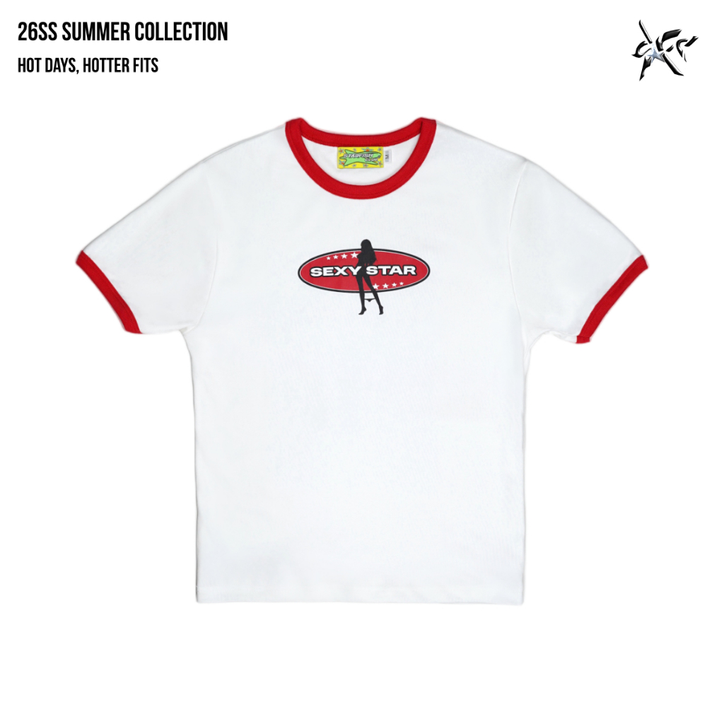 SFC Sexy Star Ringer Tee