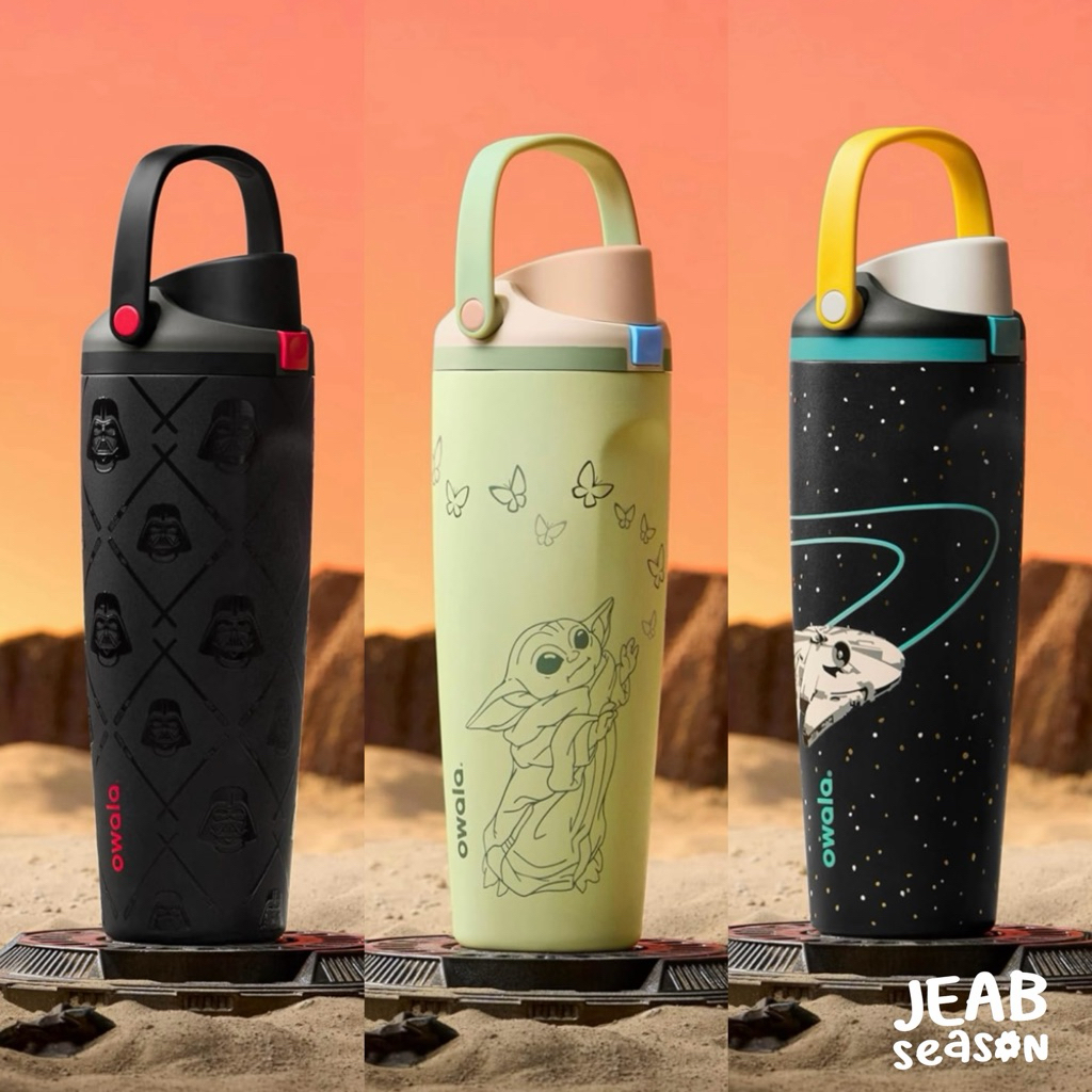 เปิดตัวแล้ววันนี้ แก้วโอวาล่า x สตาร์วอร์ Star Wars FreeSip | Owala Spacial Edition ของแท้อเมริกา 100%
