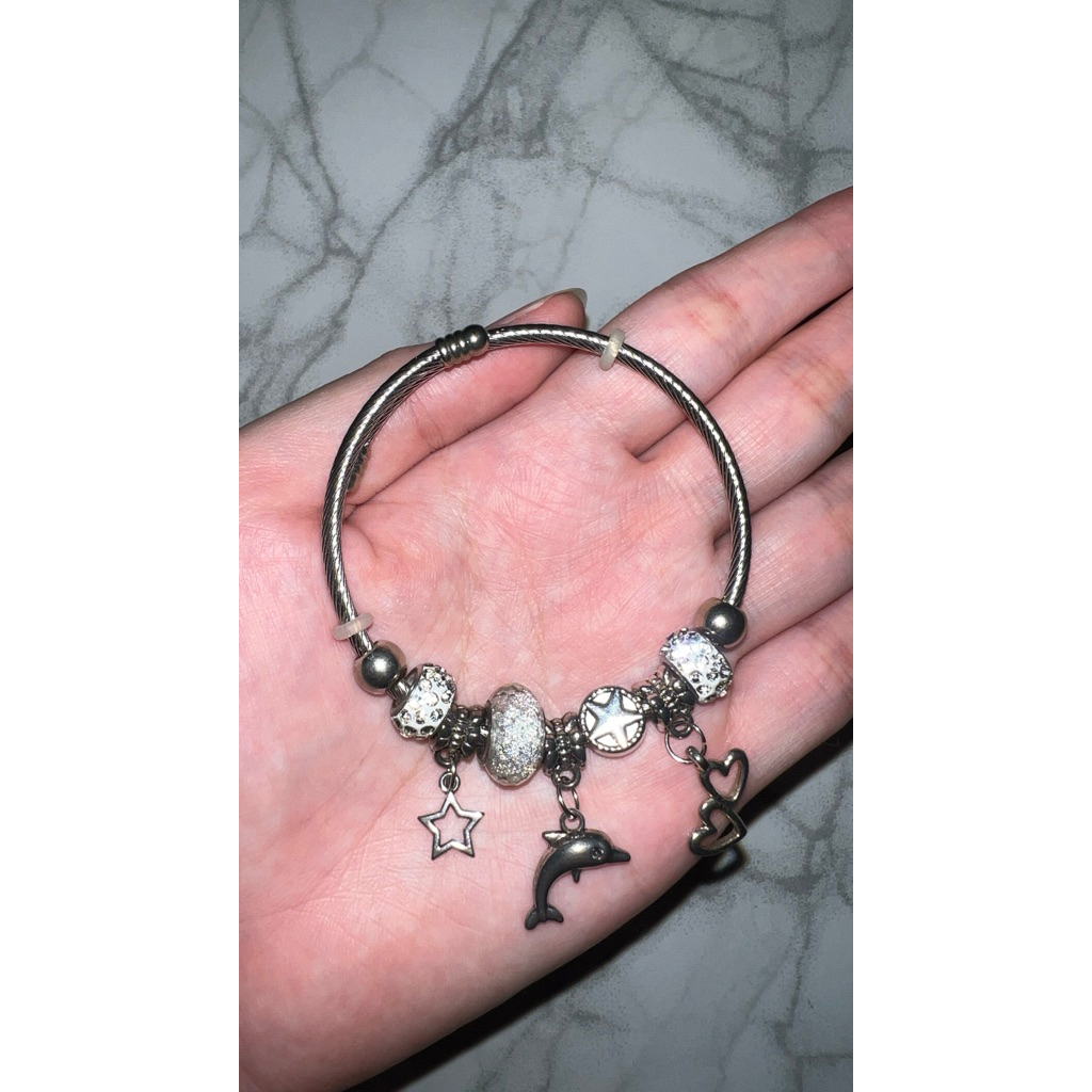 กำไลข้อมือ Pandora(ปลาโลมา) *ไม่มีกล่อง