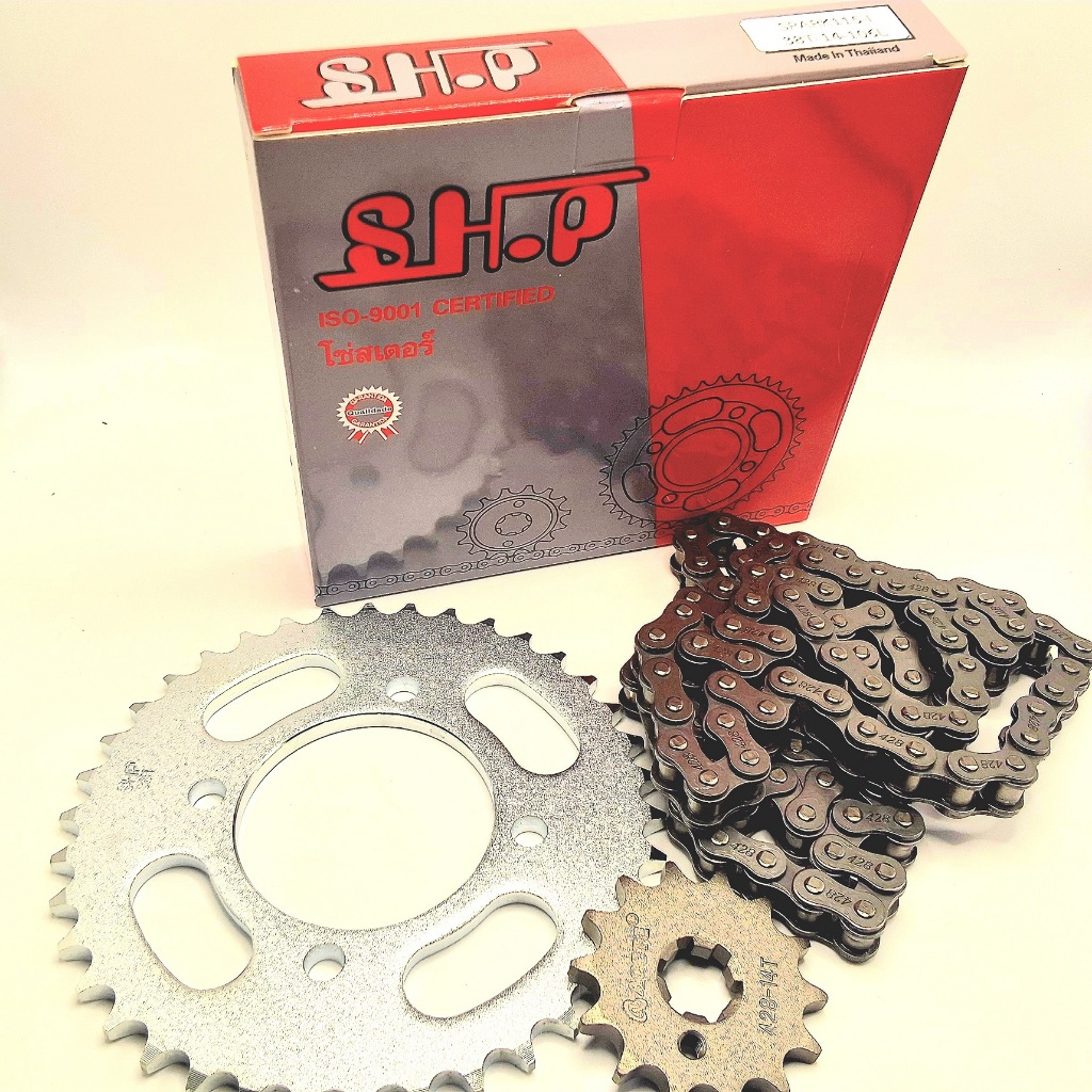 ชุดโซ่สเตอร์ 428 SPARK115i / FINN 14-38T 428