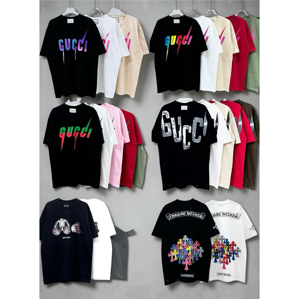 เสื้อยืดงานแบรนด์ผ้าคอนตอนอก40-4244-46