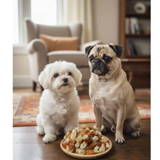 OKASHI SNACK DOG AND CAT ขนมสุนัข และขนมแมว (ไก่พันปลาพับ 36 ชิ้น) (ใช้คูปองส่งฟรีสูงสุด 40 บาท)
