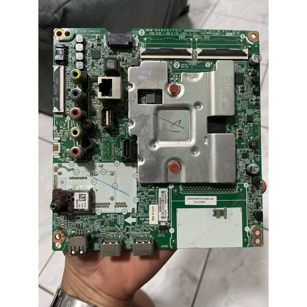 เมนบอร์ดทีวีLg รุ่น 55UN7200PTF