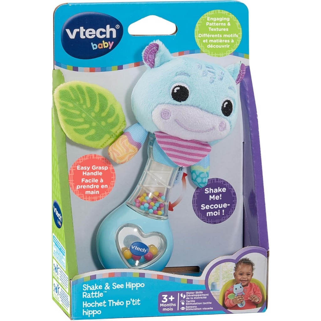 VTECH SHAKE & SEE HIPPO RATTLE ของเล่น
