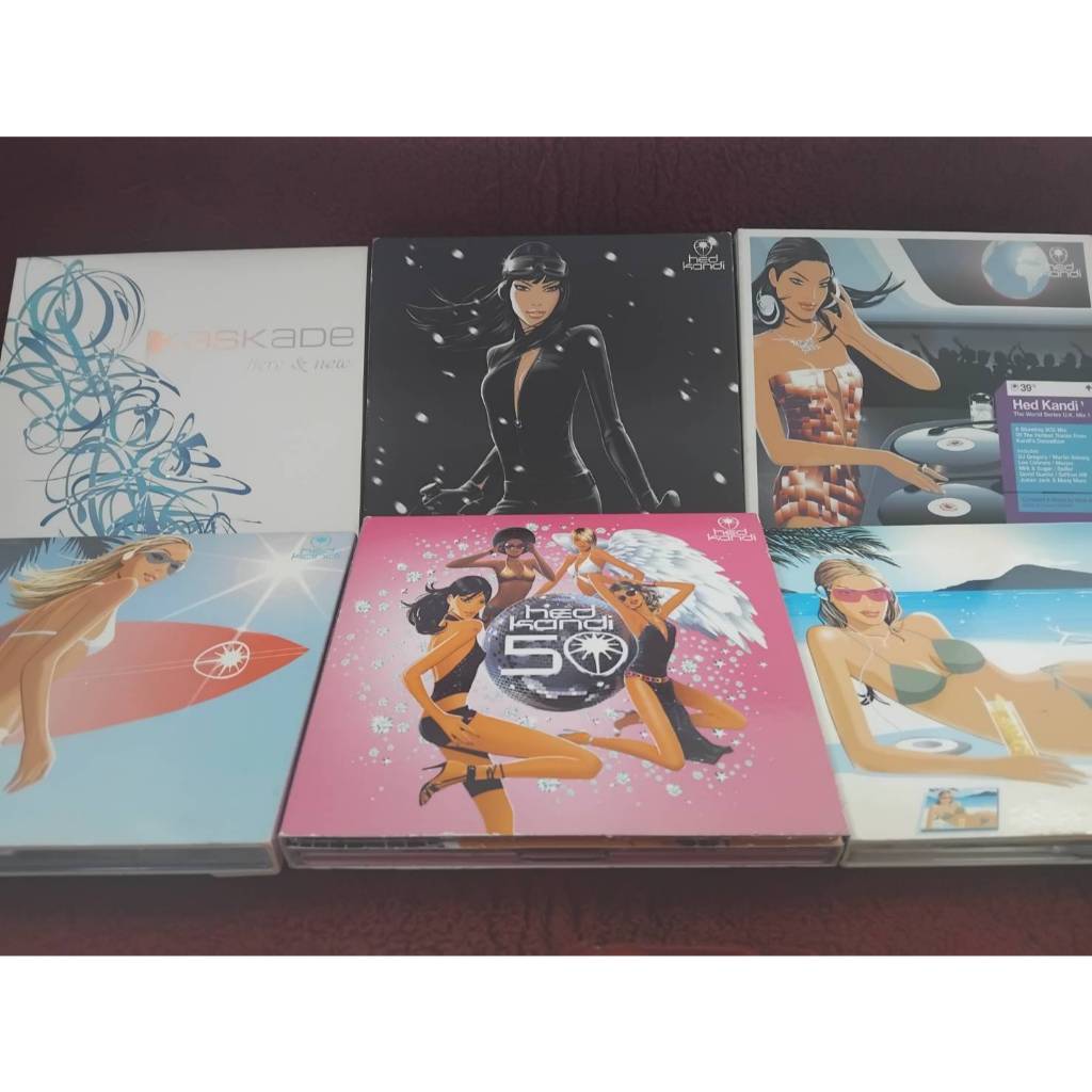 CD  Hed Kandi / Beach House / Sheryl Crow / Cafe Lounge / Macao Cafe สภาพตามรูปปก ZA289(151-180)