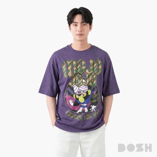 DOSH MEN'S OVERSIZED T-SHIRTS POWERPUFF GIRLS เสื้อยืดโอเวอร์ไซส์ DPGMT5012-VI (M-2XL)