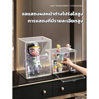 🔥 ตู้โชว์โมเดล กล่องอะคริลิคใส กันฝุ่น กันตก เก็บฟิกเกอร์ ตุ๊กตา แสดงโมเดล หลายขนาด แม่เหล็กปิด สวยหรู