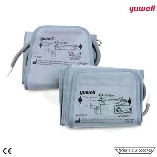 ผ้าพันแขน เครื่องวัดความดัน Yuwell Cuff ใช้ได้ทุกรุ่น ขนาด 22-32 cm. / 22-45 cm. ผ้ารัดแขน พันแขน ไซส์ใหญ่