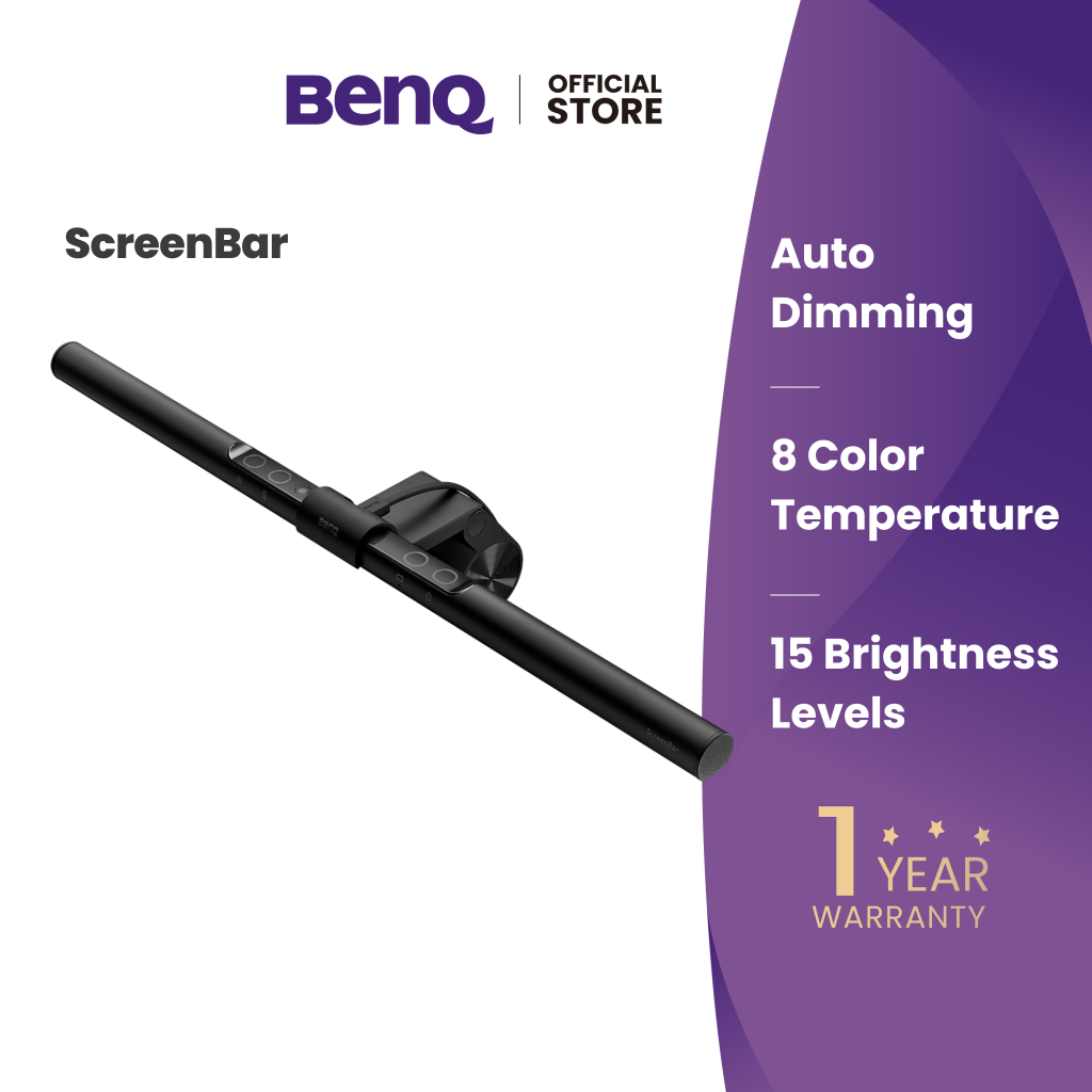 BenQ ScreenBar Computer Monitor Light Bar ไฟ LED สำหรับจอคอมพิวเตอร์