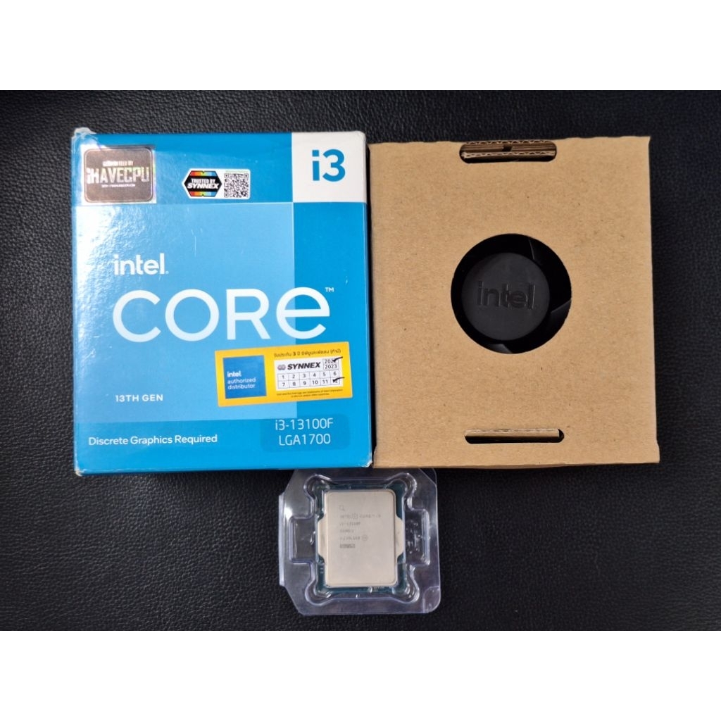 CPU มือ✌️Intel Core i3-13100F 3.4 GHz 4C/8T LGA-1700 สภาพดี