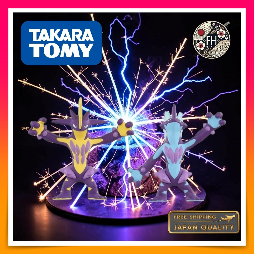 Takara Tomy Pokemon Moncolle Toxtricity Set Figure Direct from Japan Fast Ship