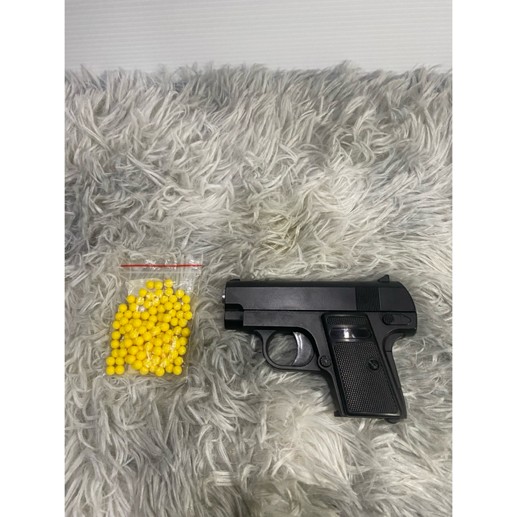 อัดลม BB C.1 โมเดลของเล่นจำลองสะสม ใช้ฝึกทักษะความแม่นยำ ลำกล้องโลหะ ไล่นกหมาแมว [มือ2]