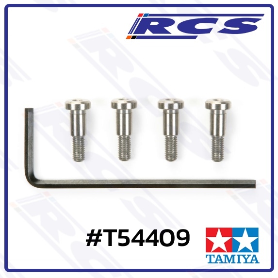 TAMIYA 54409 3x14mm LOW FRICTION STEP SCREW (4PCS.)